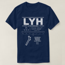 Regionalflughafen Lynchburg - LYH-T - Shirt