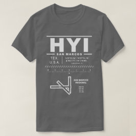 Regionalflughafen San Marcos, HYI-T - Shirt