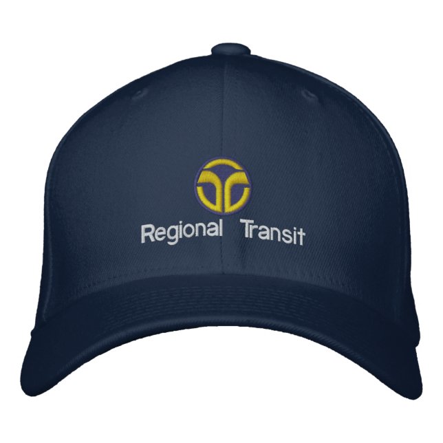 Regionalverkehr Sacramento Bestickte Baseballkappe (Vorderseite)