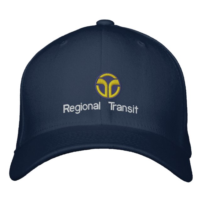 Regionalverkehr Sacramento Bestickte Baseballkappe (Vorderseite)