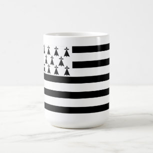 Regionsflagge Bretagne Bretagne Frankreich Kaffeetasse