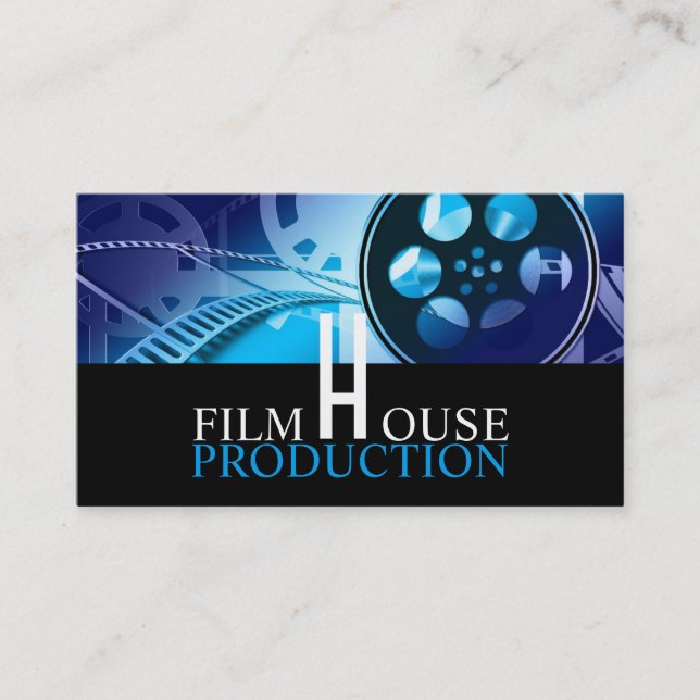 Regisseur, Produzent, Film, Filme Visitenkarte (Vorderseite)