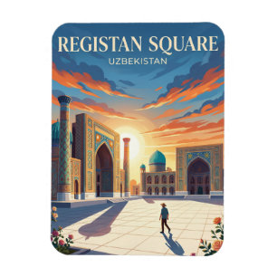 Registan-Platz Usbekistan Magnet
