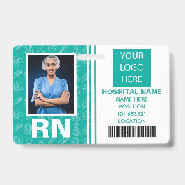 Registered Nurse Foto ID Ausweis