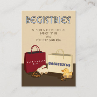 Registerkarte Begleitkarte