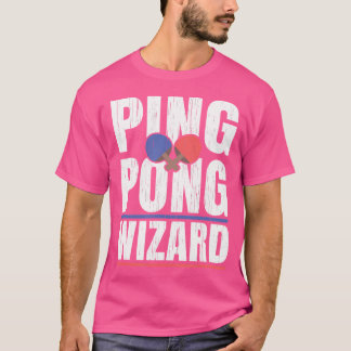 Registerkarte "Ping Pong Wizard Player Champion Ts T-Shirt