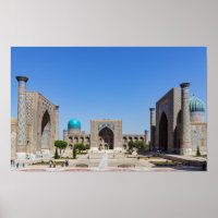 Registerplatz - Samarkand, Usbekistan, Asien
