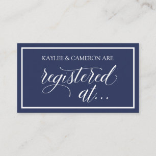 Registre mariage / Inscrit Sur Cartes - Marine
