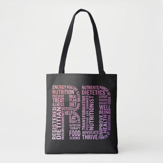 Registriert Dietitian Nutritionist RD Tasche (Vorderseite)