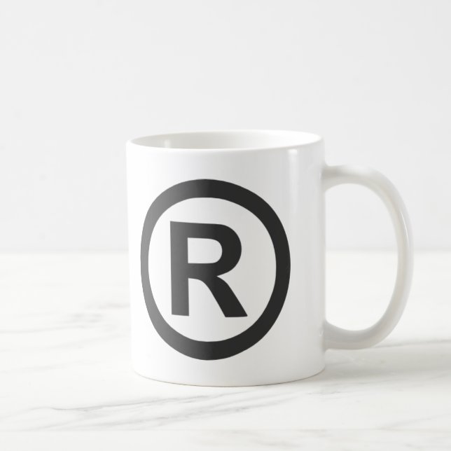 Registriert Kaffeetasse (Rechts)