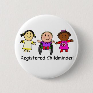 Registrierte Kinder Button