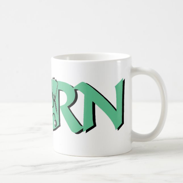 Registrierte Krankenschwester-Kaffee-Tasse Kaffeetasse (Rechts)