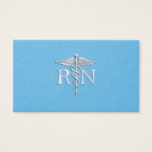 Registrierte Krankenschwester RN Caduceus auf Baby