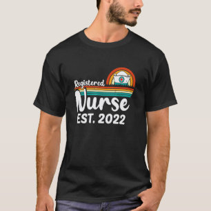 Registrierte Pflegekraft 2022 Rn Krankenschweste T-Shirt