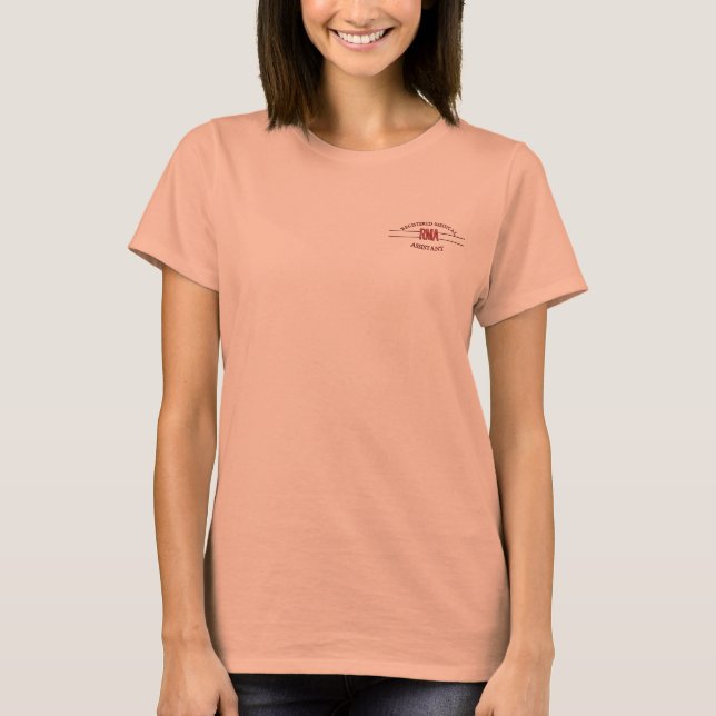 REGISTRIERTER MEDIZINISCHER ASSISTENT T-Shirt (Vorderseite)