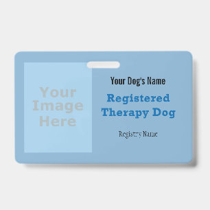 Registrierter Therapiehund-Ausweis Ausweis