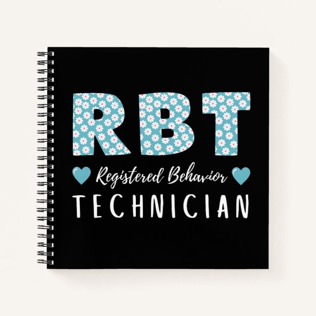 Registrierter Verhaltenstechniker ABA Therapist Notizbuch (Vorderseite)