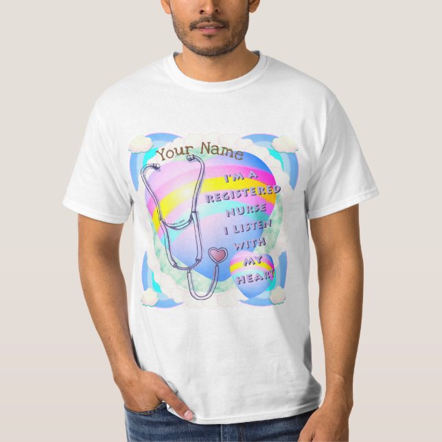 Registriertes Krankenherz T-Shirt (Vorderseite)