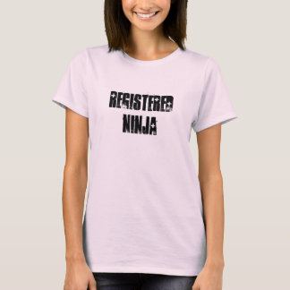 Registriertes Ninja T-Shirt