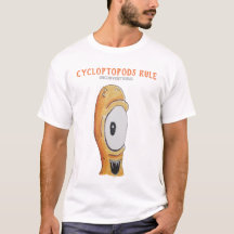 Règle #2 - T-shirt blanc de Cycloptopods