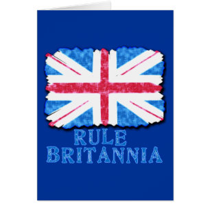 RÈGLE BRITANNIA avec des T-shirts d'Union Jack