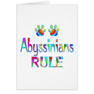 Règle d'Abyssiniens