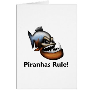 Règle de piranhas !