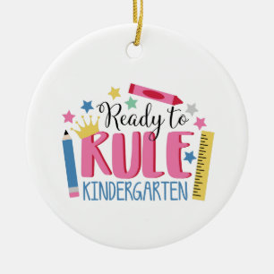 Reglement Kindergarten Keramik Ornament