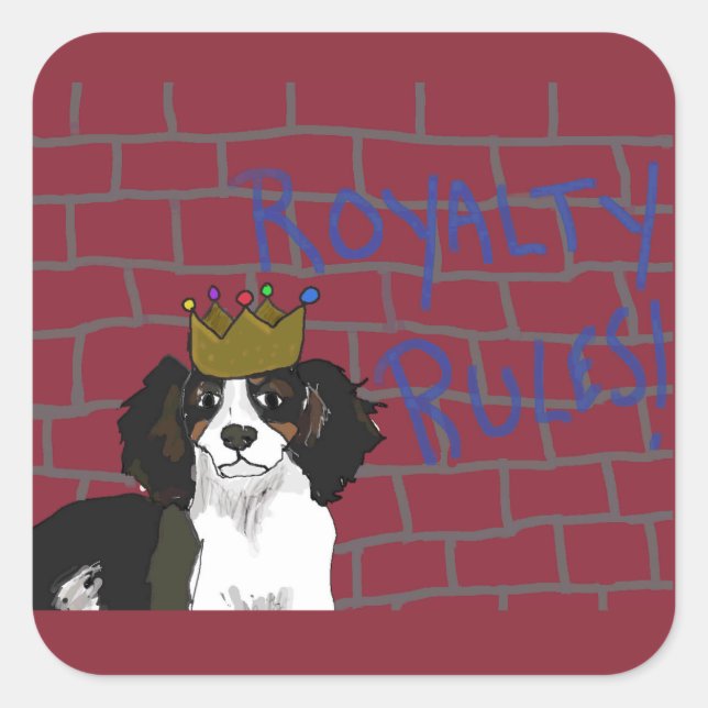 Règles du pourcentage - King Cavalier - Stickers C (Devant)