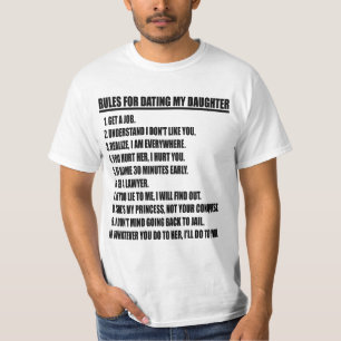 Règles pour dater mon T-shirt de blanc de fille
