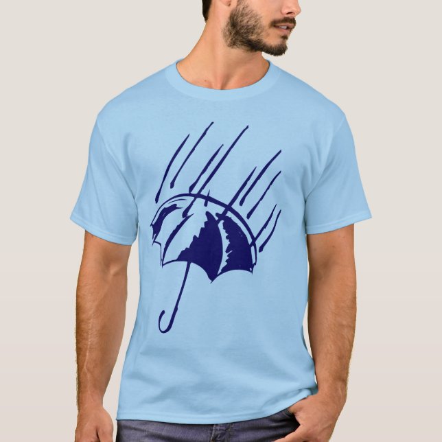 Regnerischer Tag T-Shirt (Vorderseite)