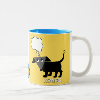 Rego Bertos "Dream Big"-Tasse Zweifarbige Tasse