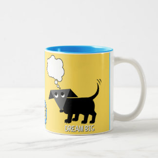 Rego Bertos zweifarbige "Dream Big"-Tasse Zweifarbige Tasse