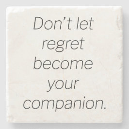 Regret Marble Stone Untersetzer