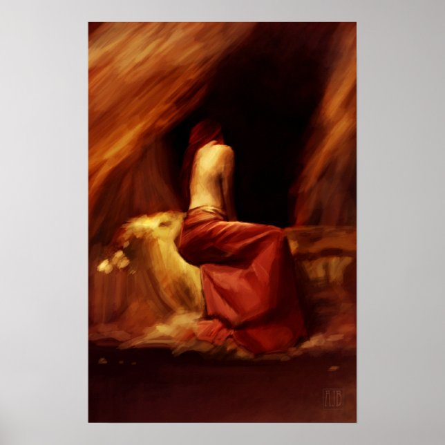 Regret Painting Small Poster (Vorne)