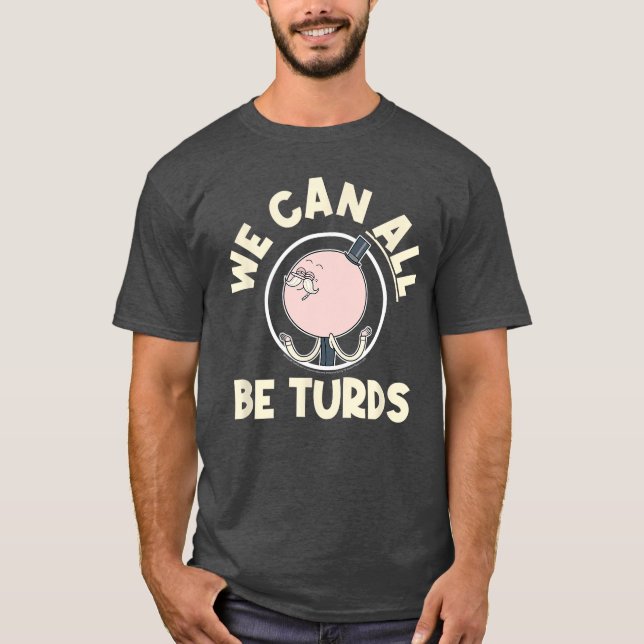 Regular Show Pops We Can All Beurds Funny Cartoon  T-Shirt (Vorderseite)