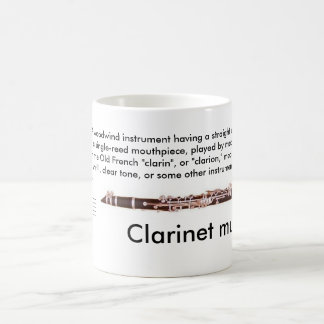 Regular sortiert (11 Unze.) Clarinet-Tasse Kaffeetasse