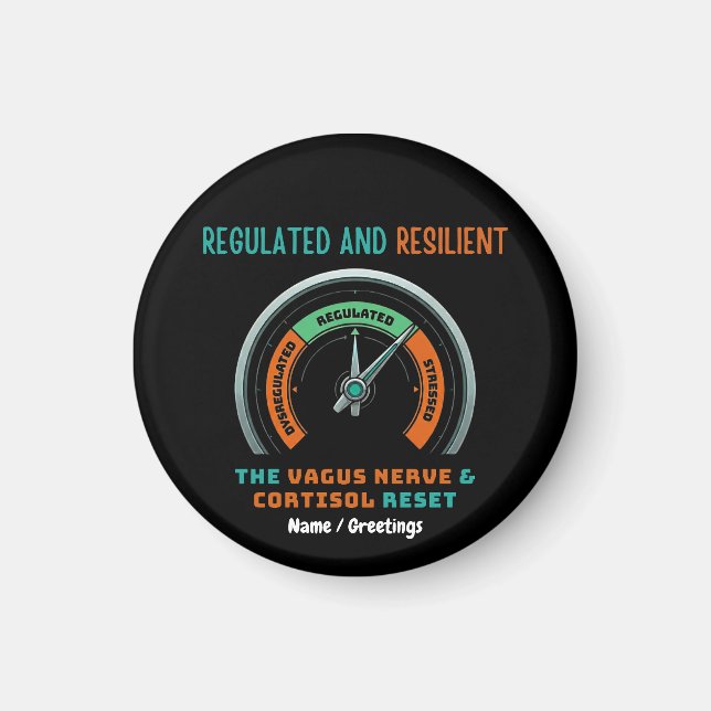 Regulated and Resilient Vagus Nerve Cortisol Reset Magnet (Vorne)