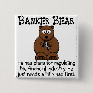 Regulieren der Finanzindustrie Button