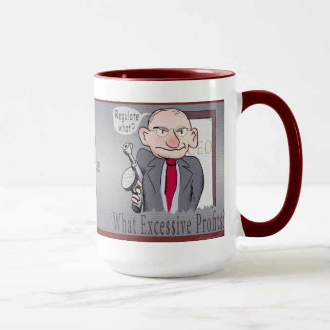 Regulieren was? Mug Tasse (Rechts)