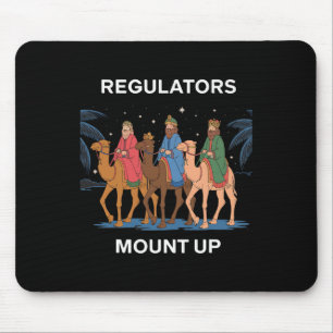 Regulierungsbehörden Mount Up Funny Holiday Weihna Mousepad