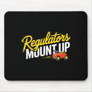 Regulierungsbehörden reiten auf süßem lustigem Zit Mousepad