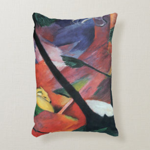 Reh im Walde II von Franz Marc Dekokissen