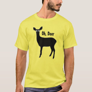 Reh mit Scheinwerfern - T-Shirt
