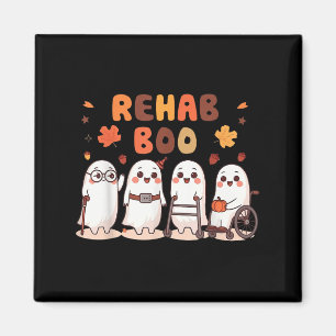 Rehab Boo Halloween-Spaß Geist Physiotherapie Ergo Magnet