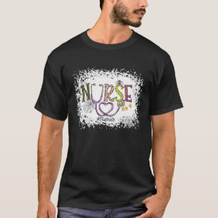 Rehab Nurse Halloween Kostüm Stethoscope Nursing T-Shirt
