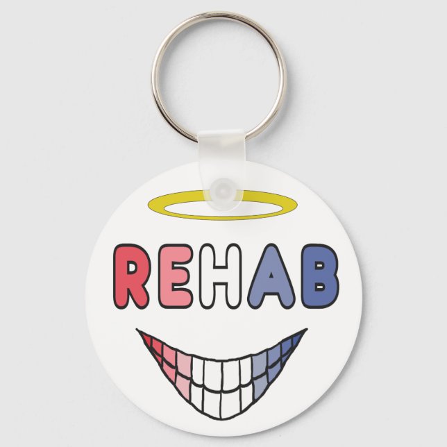 Rehab Schlüsselanhänger (Vorderseite)