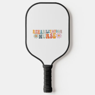 Rehabilitation von Groovy Nurse Rehab Pflege Pickleball Schläger