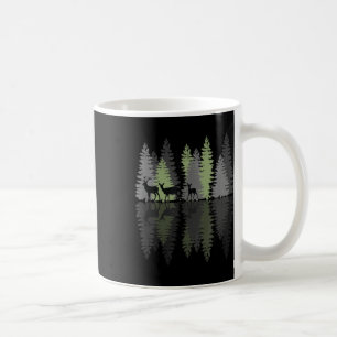 Rehbock Rehkalb Kiefer Bäume Wildnis Liebe Camp Kaffeetasse