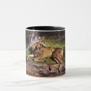 Rehe im Wald (von Rosa Bonheur) Tasse